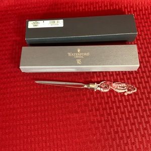 Waterford Crystal Seahorse letter opener
